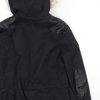 Womens UK Size 10 Topshop Black Jacket