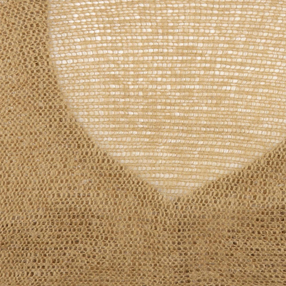 Primark Womens Beige Scoop Neck Acrylic Cardigan Jumper Size 14