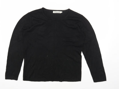 Womens UK Size S Cashmasoft Black Pullover Jumper