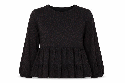 Womens UK Size 12 New Look Black Basic Blouse