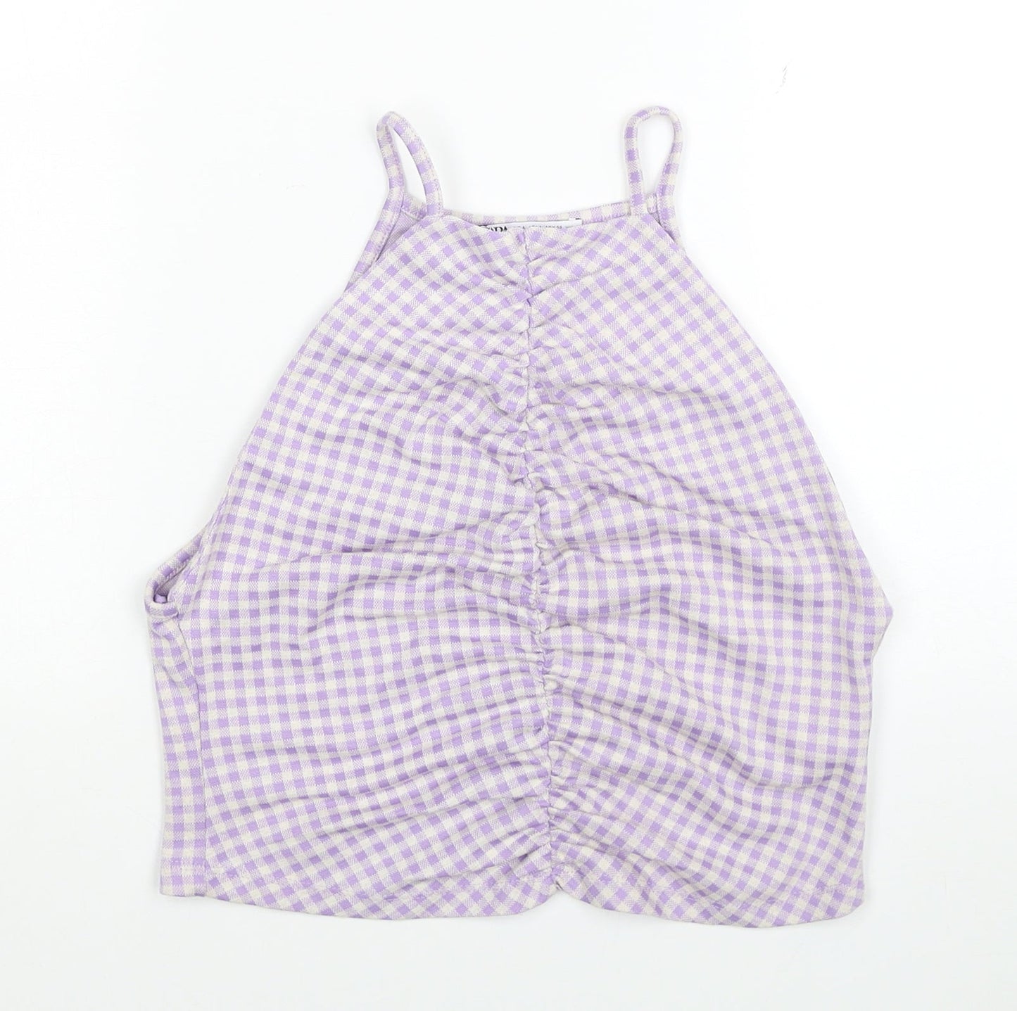 Womens UK Size L Zara Purple Camisole Tank