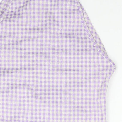 Womens UK Size L Zara Purple Camisole Tank