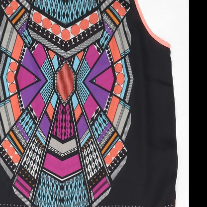 Womens UK Size 10 Dotti Multicoloured Basic Tank