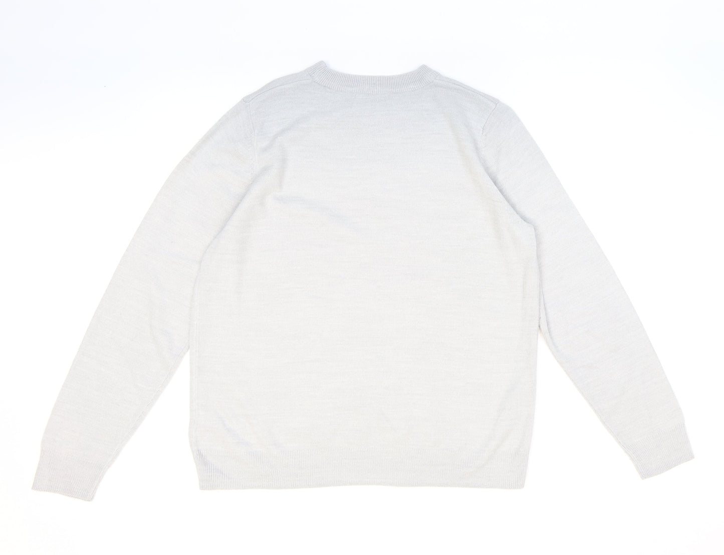 Womens UK Size 14 Marks and Spencer Grey Pullover Jumper