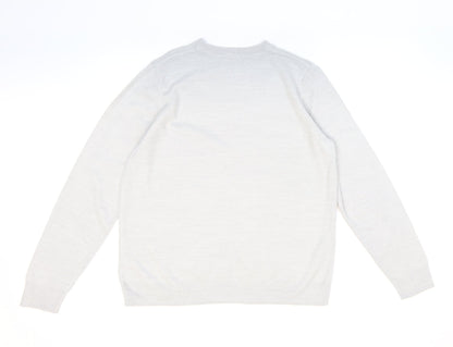 Womens UK Size 14 Marks and Spencer Grey Pullover Jumper