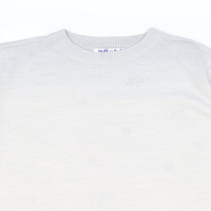 Womens UK Size 14 Marks and Spencer Grey Pullover Jumper