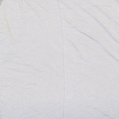 TwentyTwo Womens Grey Viscose Basic T-Shirt Size XL Boat Neck