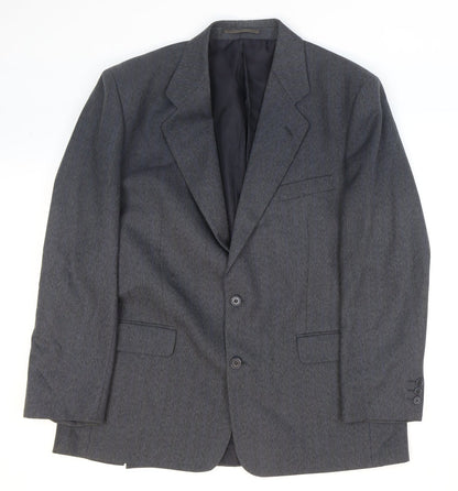 Mens UK Size 42 Greenwoods Regular Grey Suit Jacket