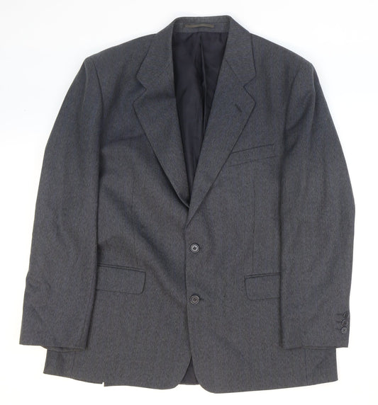 Mens UK Size 42 Greenwoods Regular Grey Suit Jacket