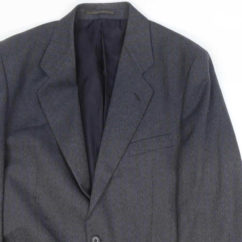 Mens UK Size 42 Greenwoods Regular Grey Suit Jacket