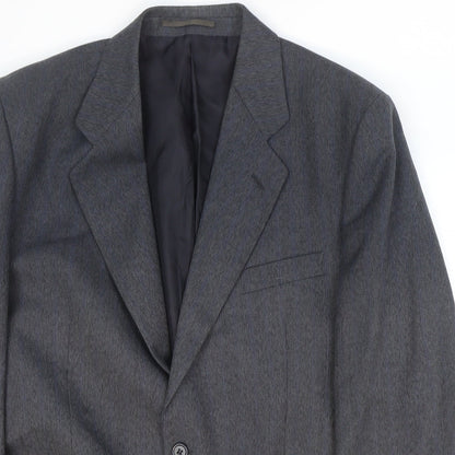 Mens UK Size 42 Greenwoods Regular Grey Suit Jacket