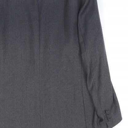Mens UK Size 42 Greenwoods Regular Grey Suit Jacket