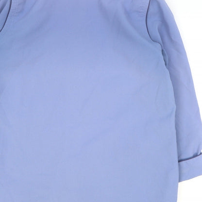 Womens UK Size 16 Deanes Blue Trench Coat