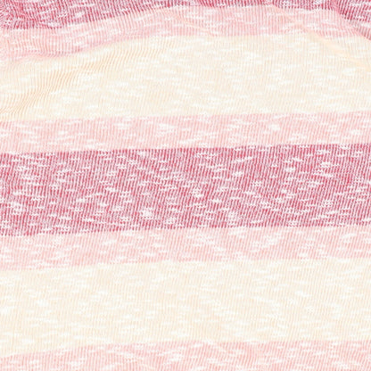 Damart Womens Multicoloured Round Neck Striped Acrylic Pullover Jumper Size 18 - Size 18-20