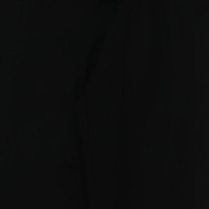 Romeo & Juliet Couture Womens Black Polyester Trousers Size L L28 in Regular Button