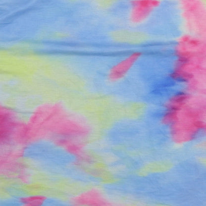 Womens UK Size S Preworn Multicoloured Basic T-Shirt