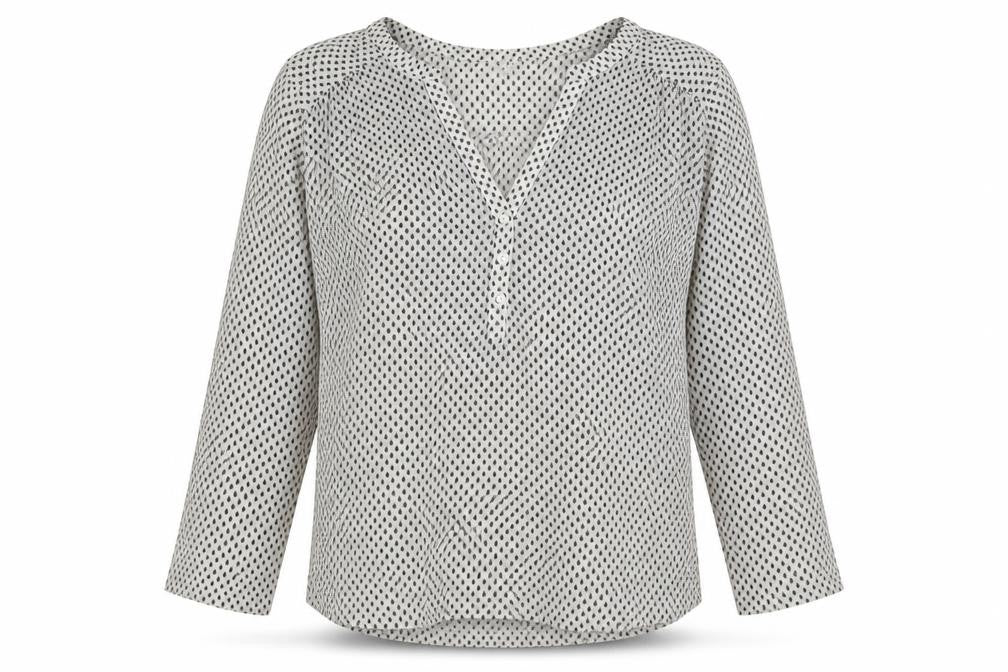Womens UK Size S H&M White Basic Blouse