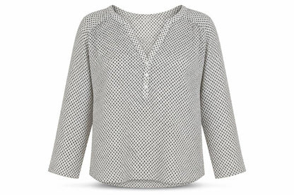 Womens UK Size S H&M White Basic Blouse