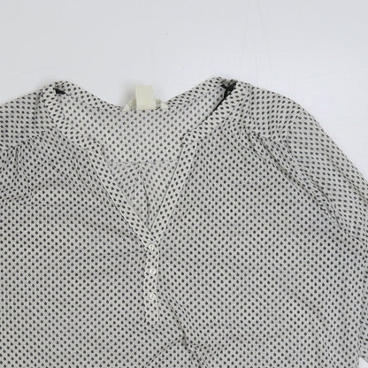 Womens UK Size S H&M White Basic Blouse