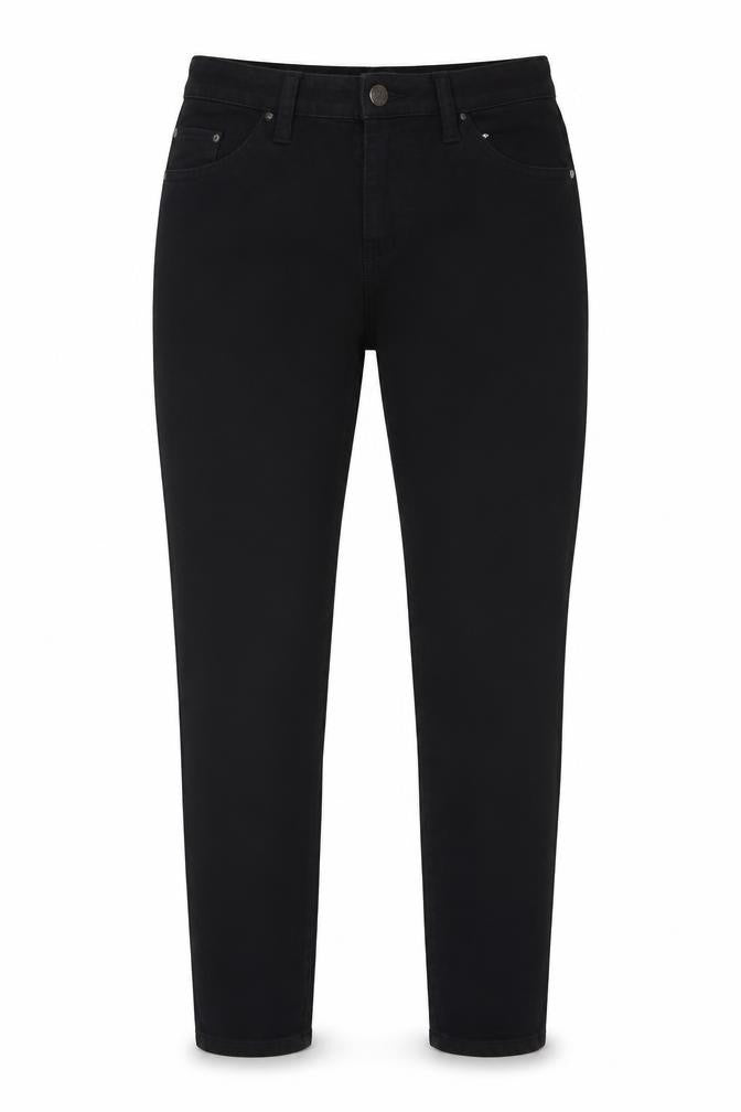 Womens UK Size 10 Denim & Co. Regular Fit Skinny Black Jeans