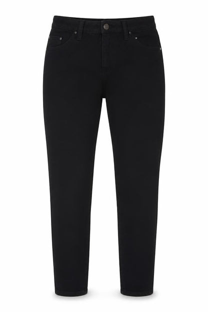 Womens UK Size 10 Denim & Co. Regular Fit Skinny Black Jeans