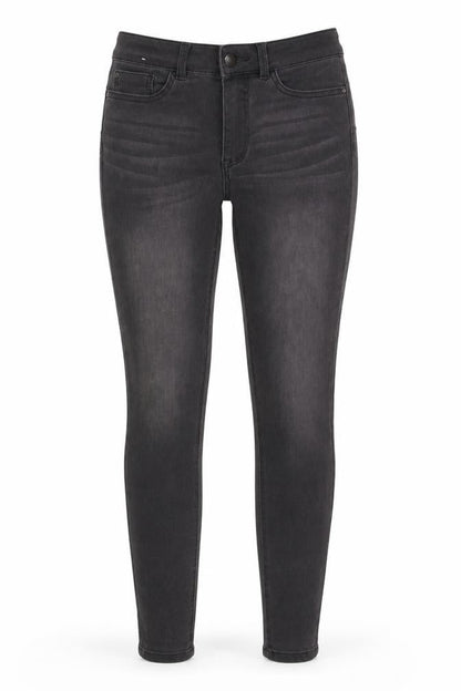 Womens UK Size 8 Nutmeg Regular Fit Skinny Grey Jeans