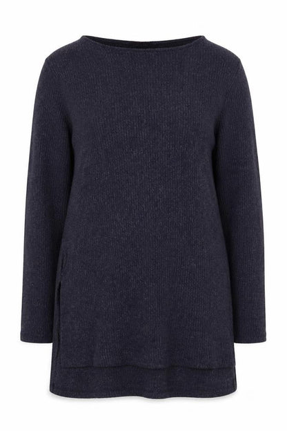 Atmosphere Womens Blue Polyester Pullover Sweatshirt Size 10 Pullover