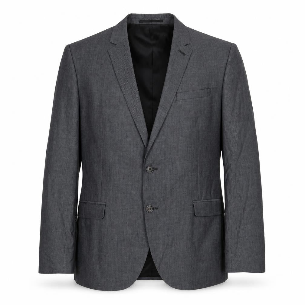 Red Herring Mens Grey Cotton Jacket Suit Jacket Size 44