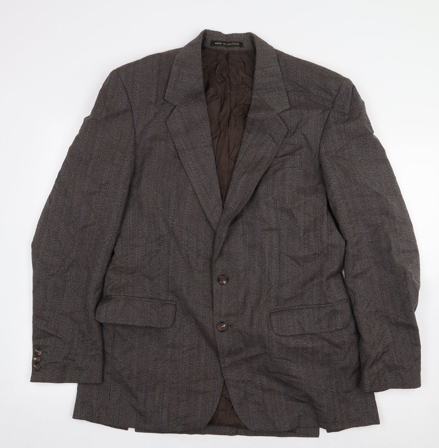 Mens UK Size 40 James Barry Regular Brown Suit Jacket