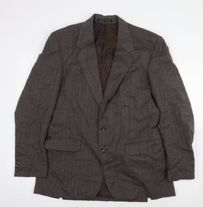 Mens UK Size 40 James Barry Regular Brown Suit Jacket