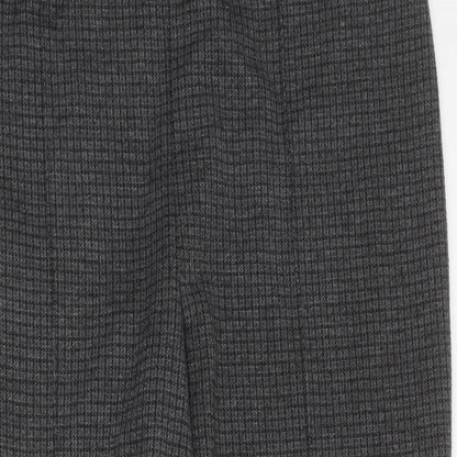 Womens UK Size 18 Preworn Regular Fit  Grey Trousers