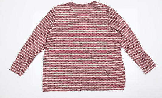 Womens UK Size M Gerry Weber Red Basic T-Shirt