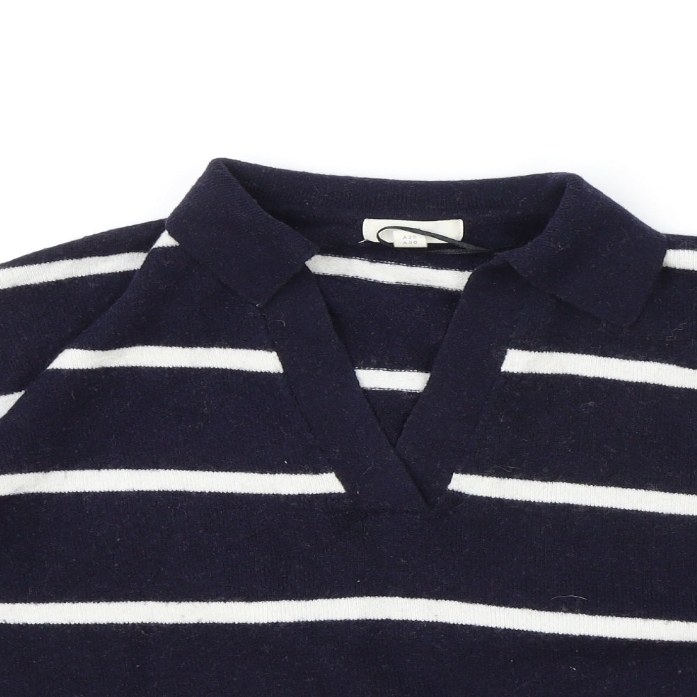 Womens UK Size S H&M Blue Pullover Jumper