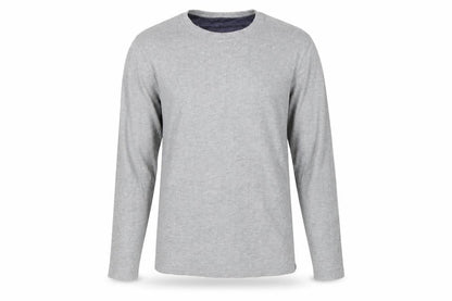 Eddie Bauer Mens Grey Round Neck Polyester Pullover Jumper Size M