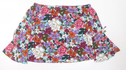 Womens UK Size 18 Capsule Multicoloured Basic Blouse