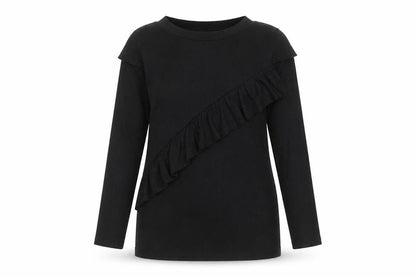 Womens UK Size 10 Boohoo Black Pullover Jumper