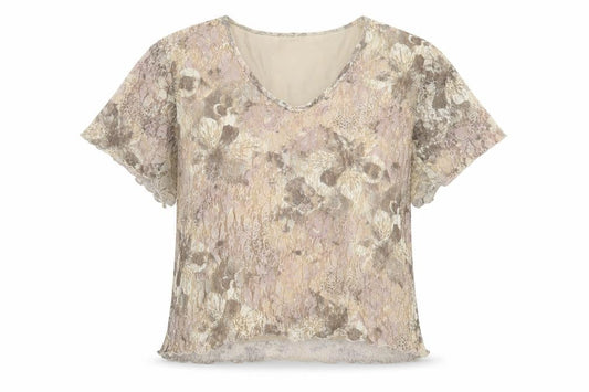 Womens UK Size 14 Berkertex Multicoloured Basic T-Shirt