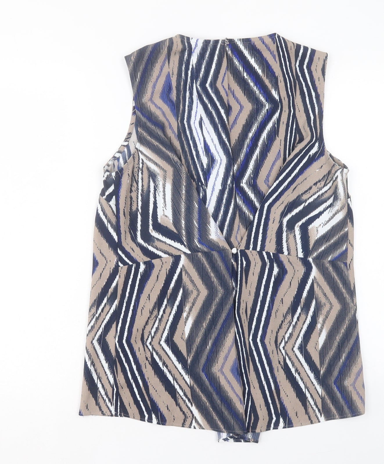 Womens UK Size 14 Warehouse Multicoloured Basic Tank
