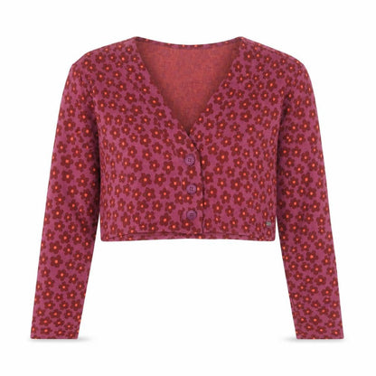 Womens UK Size XS Pacific Republic Purple Cardigan Jumper