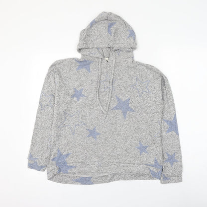 Womens UK Size 12 Marks and Spencer Grey Pullover Hoodie
