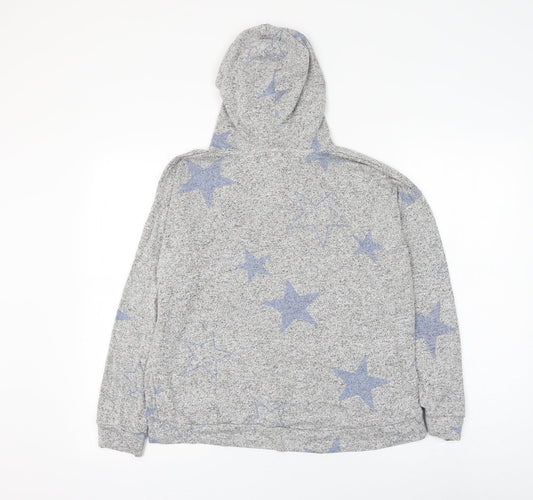 Womens UK Size 12 Marks and Spencer Grey Pullover Hoodie