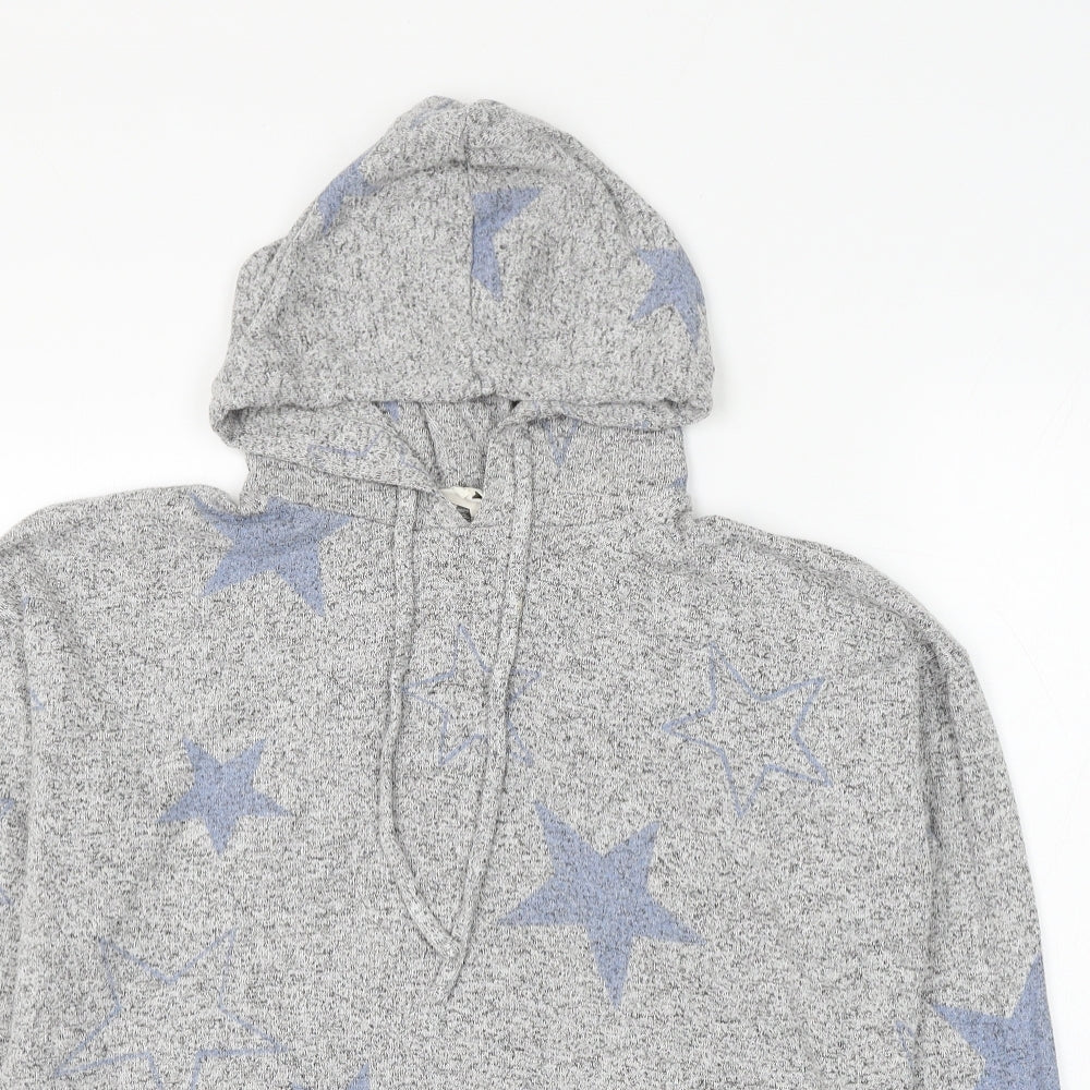 Womens UK Size 12 Marks and Spencer Grey Pullover Hoodie