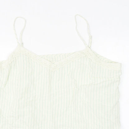 Womens UK Size 22 Marks and Spencer White Basic Tank