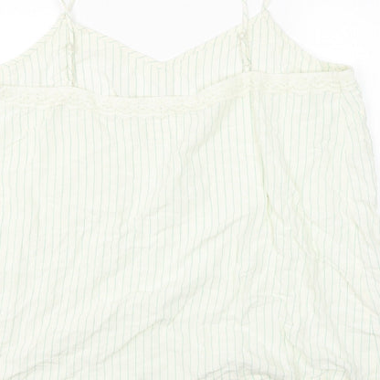 Womens UK Size 22 Marks and Spencer White Basic Tank