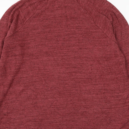 Womens UK Size 14 NEXT Red Pullover Jumper