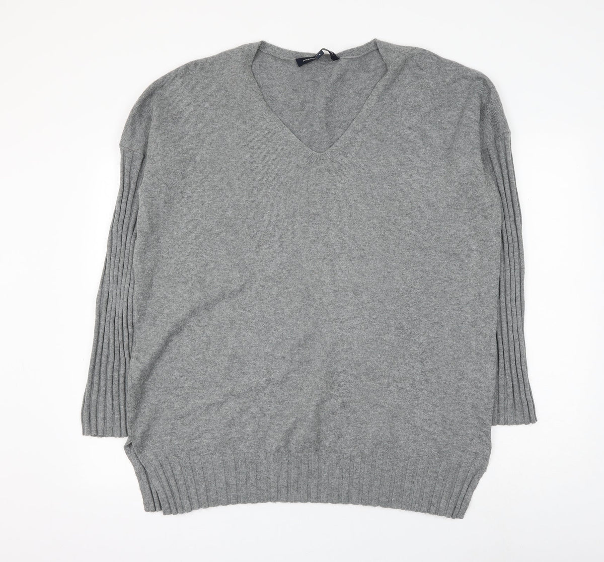 Womens UK Size S French Connection Grey Pullover Jumper