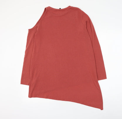 Womens UK Size 10 River Island Red Pullover Jumper