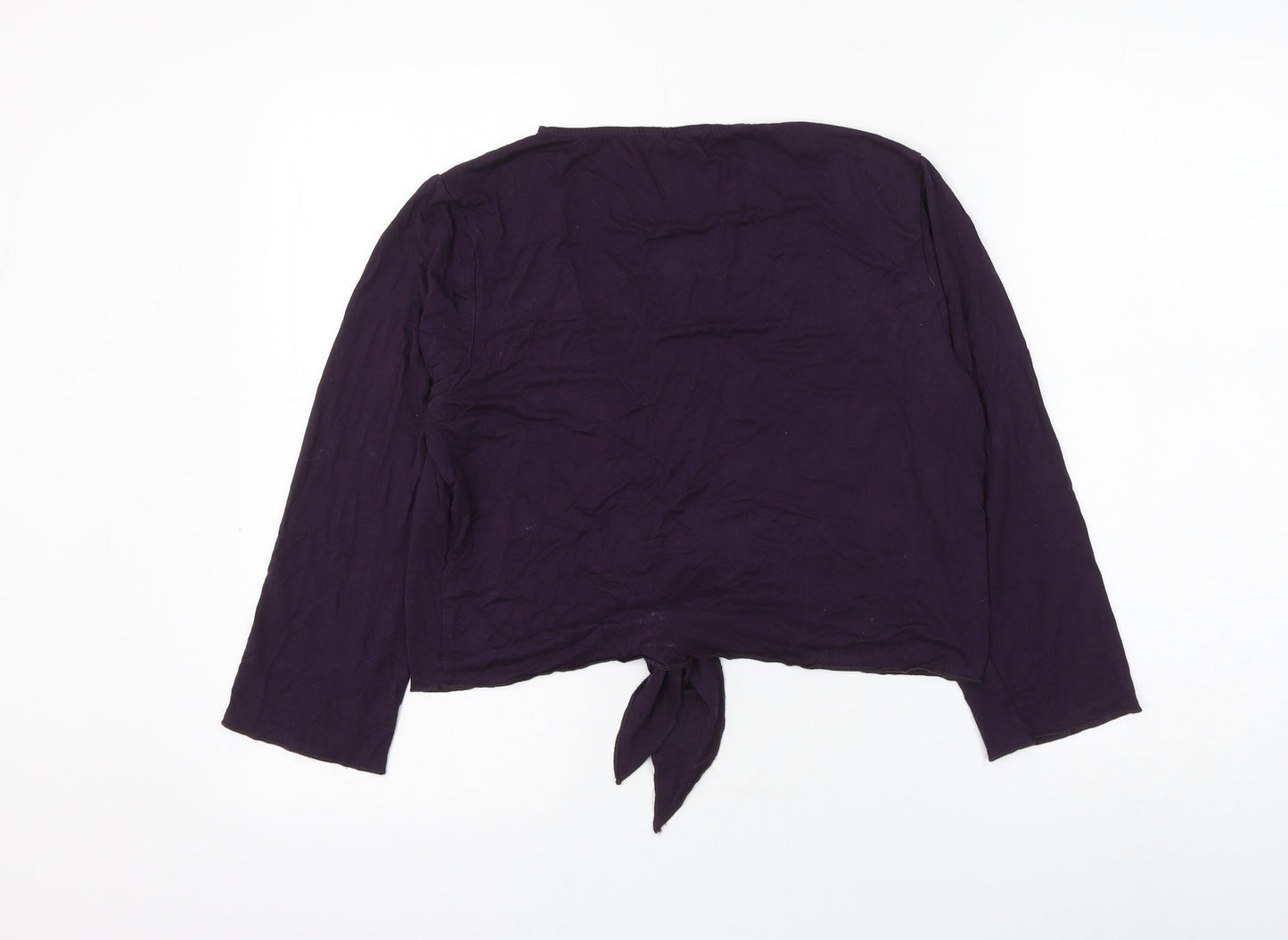 Womens UK Size 14 Marks and Spencer Purple Cardigan Jumper