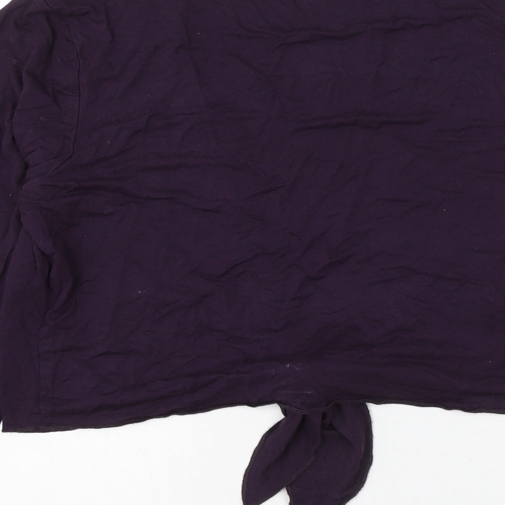 Womens UK Size 14 Marks and Spencer Purple Cardigan Jumper