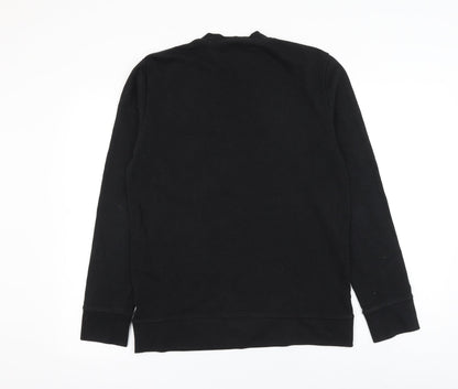 Mens UK Size S H&M Black Pullover Sweatshirt